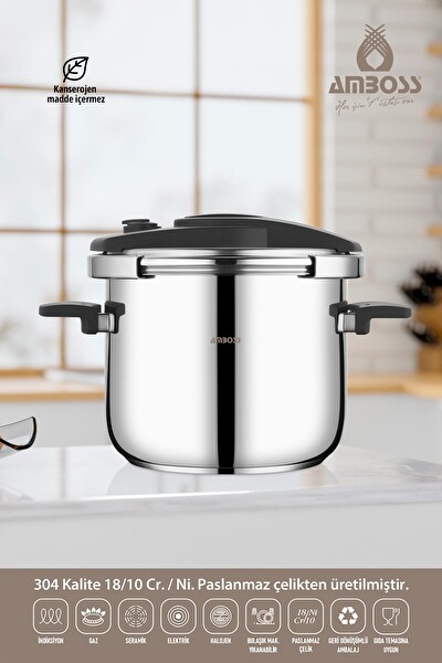 Amboss Enio Plus 12 L Matik Düdüklü Tencere