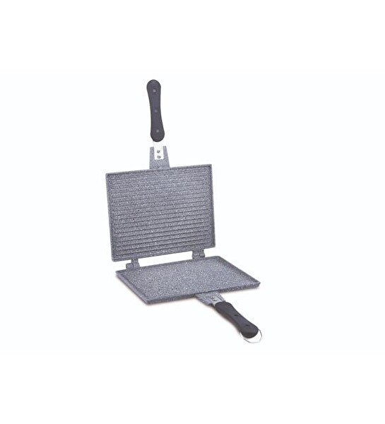 Fms D3001 Döküm Ocak Üstü El Tost Makinesi Gri