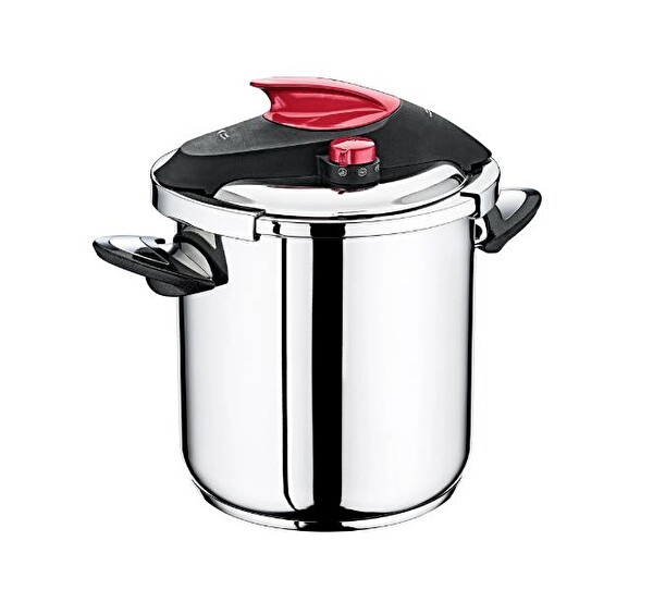 OMS 5092 İklim Model Matik 14 Litre Düdüklü Tencere Kırmızı