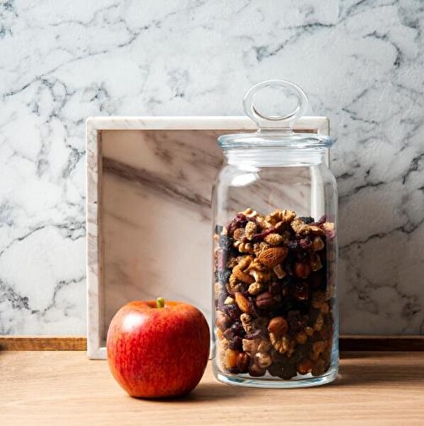 Paşabahçe 96762 Kitchen Slim Baharatlık Kavanoz 860CC - 3 Adet