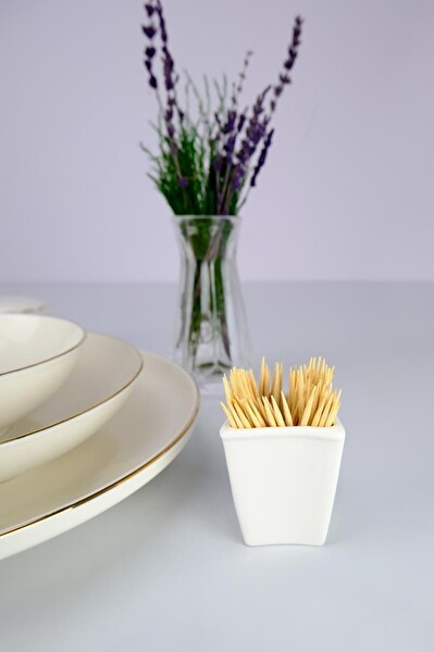 DigitHome Bone Porselen Kürdanlık Beyaz – ES