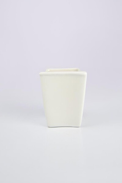 DigitHome Bone ES 6’lı Porselen Mini Sosluk Sunumluk Seti Beyaz