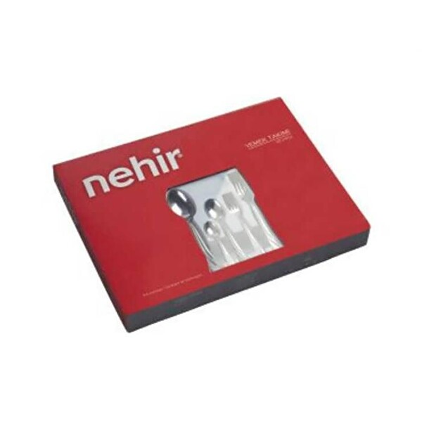 Nehir Dalyan Sade 60 Parça Bıçaksız Çatal Kaşık Takımı