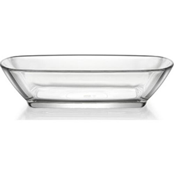 Lav Defne Cam Kayık Servis Tabağı - Cam Kahvaltılık 6'lı DEF244