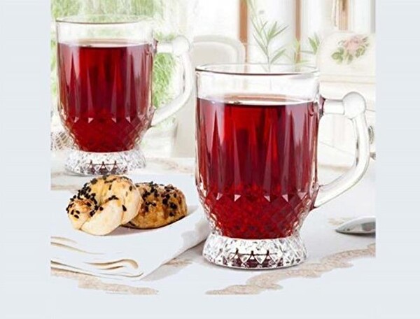 Paşabahçe 55871 İstanbul 6lı Kulplu Çay Bardağı 160 cc