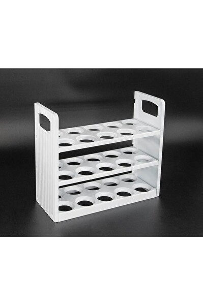 Mithra Life 3 Katlı 30 Bölmeli Buzdolabı İçi Yumurtalık Organizeri MIT1094