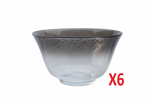 Porland Draco Füme 6'lı Kase 28 CM 04FIA002584