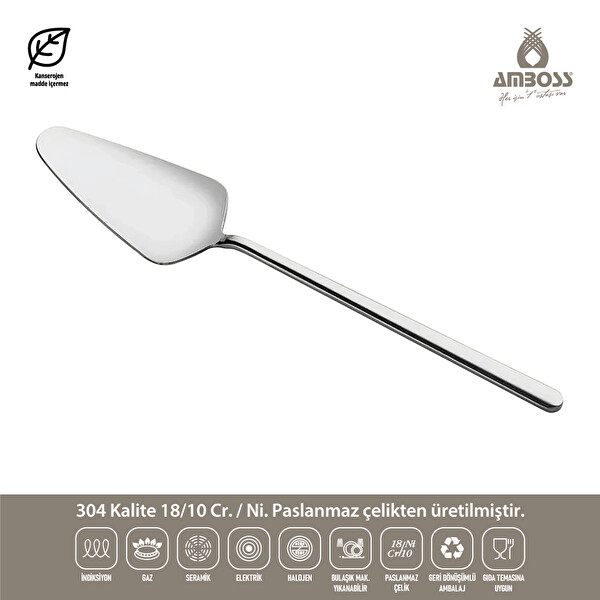 Amboss White 13 Parça Cool Çelik Tencere - Servis Seti