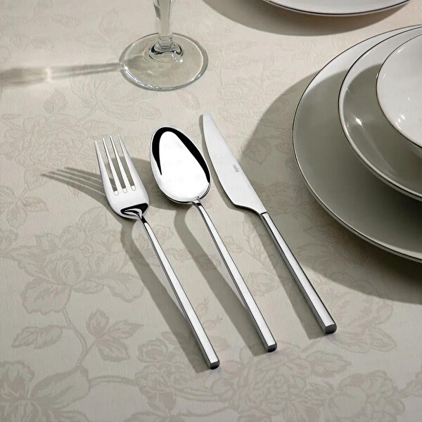 Nehir Gloria Sade 12 Kişilik 84 Parça Kutulu Çatal Kaşık Bıçak Takımı