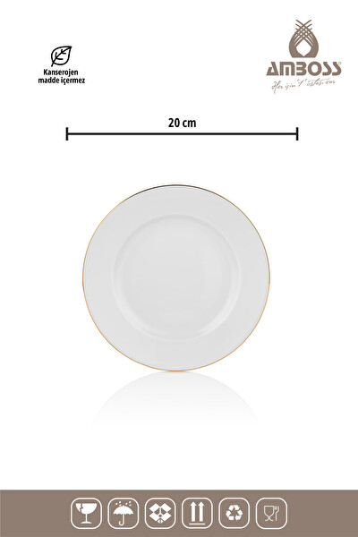 Amboss İKLİM - 61 Parça Cool Tencere Seti Porselen Yemek Takımı Gold