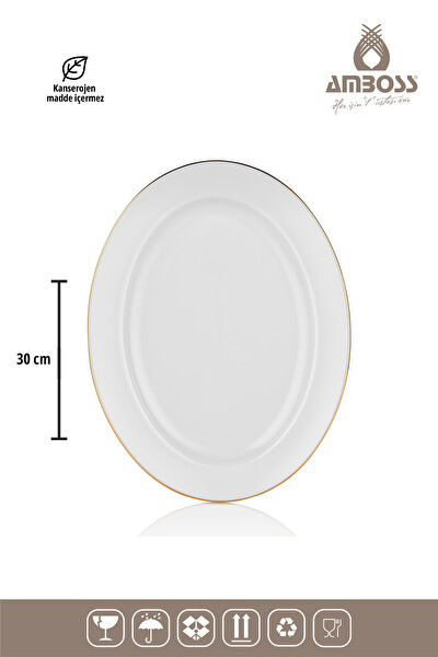 Amboss İKLİM - 61 Parça Cool Tencere Seti Porselen Yemek Takımı Gold