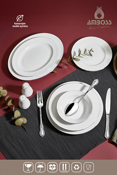 Amboss MIA - 61 Parça Cool Tencere Seti Porselen Yemek Takımı