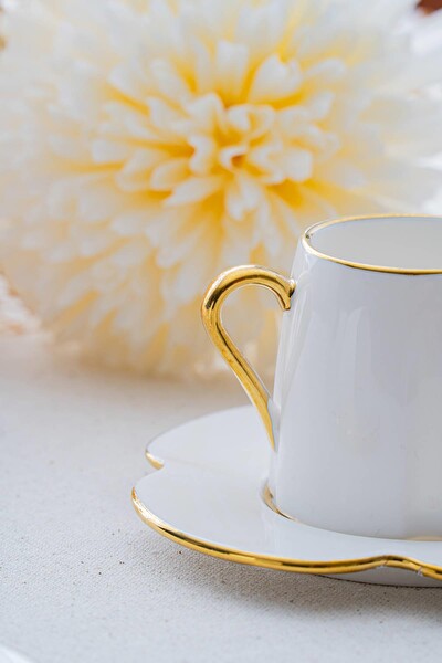 Acar Lotus Duo 2 Kişilik Kahve Fincanı Takımı - 90 ml