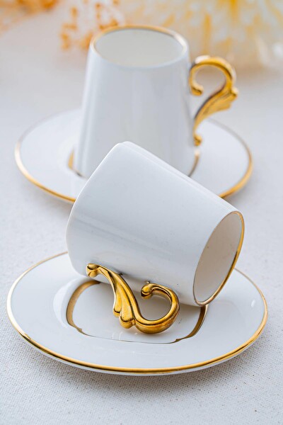 Acar Luna Duo 2 Kişilik Kahve Fincanı Takımı - 90 ml