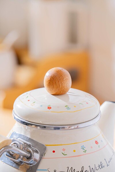 Acar Made With Love Emaye Çaydanlık Takımı - 1/2 Litre