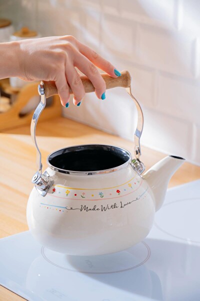 Acar Made With Love Emaye Çaydanlık Takımı - 1/2 Litre