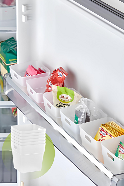 Mithra Life 6 Adet Buzdolabı Kapak İçi Düzenleyici ve Banyo Organizer MIT1103