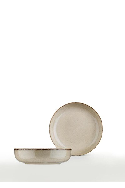 Kütahya Porselen Moderna 2'li 20 CM Kase Tarçın