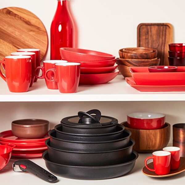 Tefal Ingenio Titanyum 6X İndüksiyon Tabanlı Mix Tava 22 CM L76303