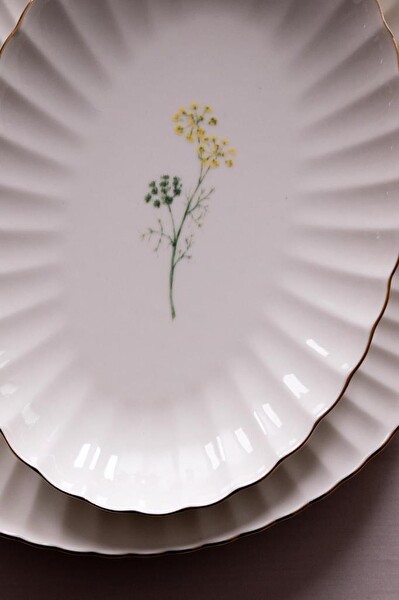 Kütahya Porselen Tiny Miny 6 Parça 21 Cm Pasta Takımı