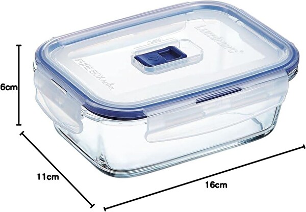 Luminarc Pure Box Active Saklama Kabı Dikdötgen 820 CC 003H7680