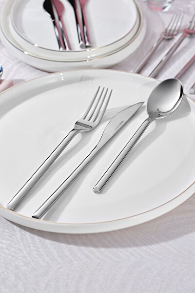 Karaca Kendo 84 Parça 12 Kişilik Premium Kutulu Çatal Kaşık Bıçak Takımı