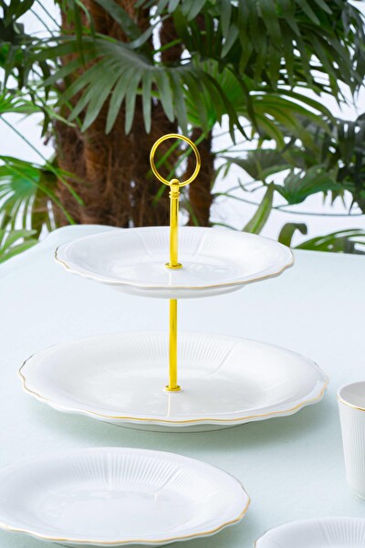 Acar Sinatra 6 Kişilik 20 Parça Brunch Seti - Gold