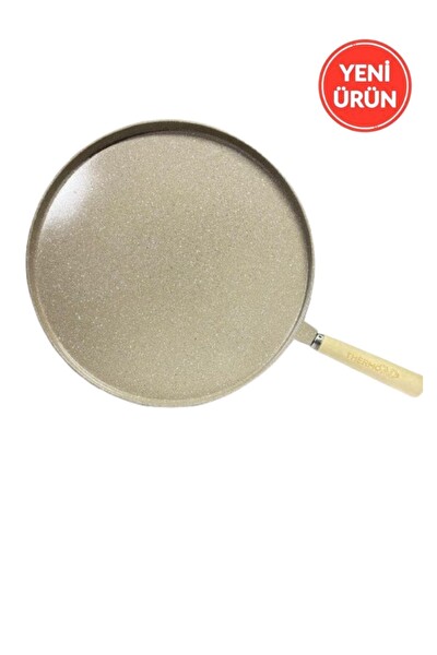 Thermoad 2'li Vizon Gözleme Tavası 36 CM ve 3'lü 18-20-22 CM Güveç Sahan Set Kapaksız