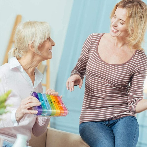 Ally Taşınabilir 7 Günlük Haftalik İlaç Vitamin Saklama Kutusu