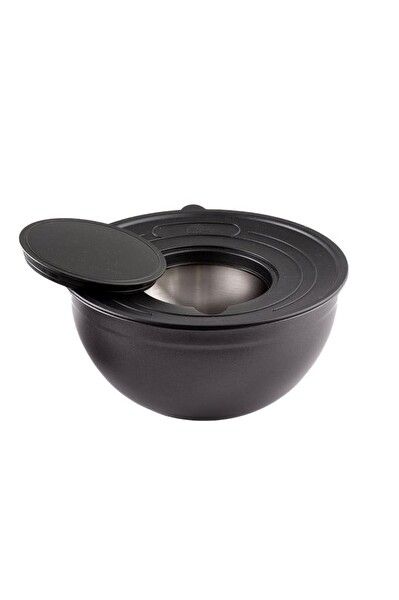 Jumbo Globe Mat Siyah 5 Parça Rendeli Saklama Kabı