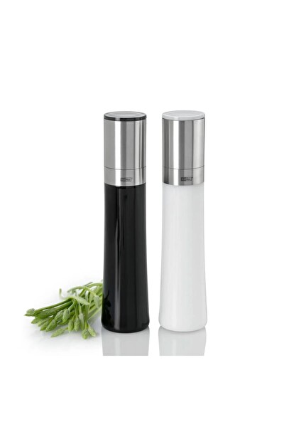 Adhoc Aroma Karabiber ve Tuzluk Siyah Beyaz 23.5 CM