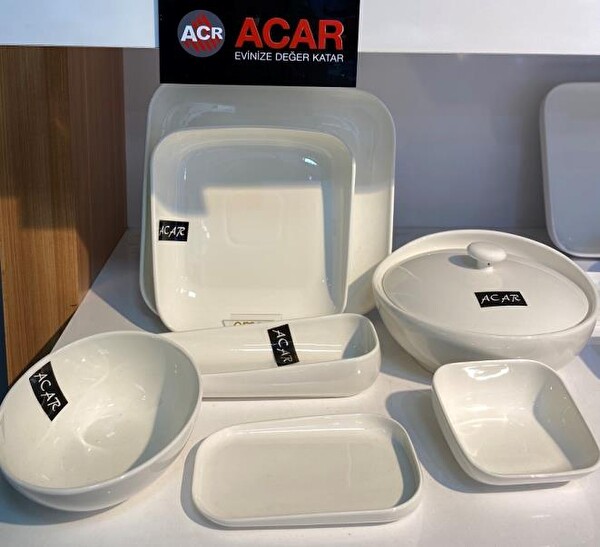 Acar 29 Parça Premium Sunum Set Yemek Takımı 11948