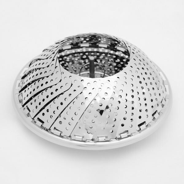 Ün-Ev Paslanmaz Buharda Sebze Haşlama Pişirme Aparatı