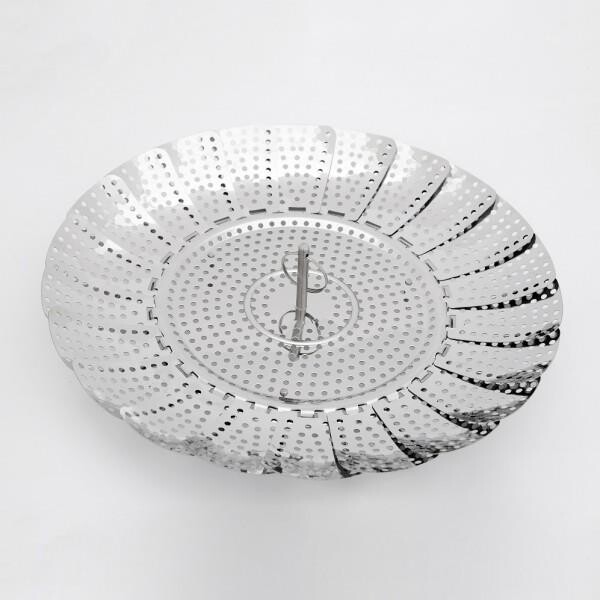 Ün-Ev Paslanmaz Buharda Sebze Haşlama Pişirme Aparatı