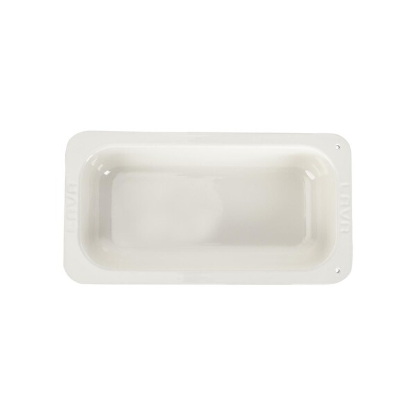 Lava Döküm Dikdörtgen 1/3 Gastronomi Küvet Ölçü 32x17 CM Kırmızı LV KV 3217 SB R