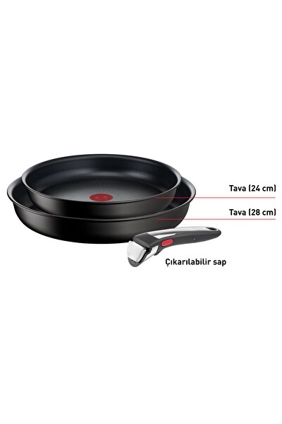 Tefal Titanyum Ingenio Unlimited 6X Küçük Set 3 Parça