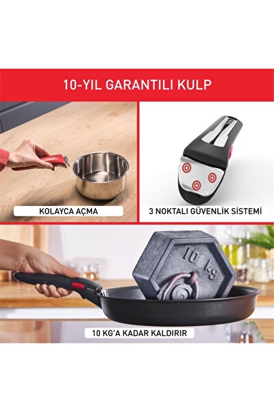 Tefal Titanyum Ingenio Unlimited 6X Küçük Set 3 Parça