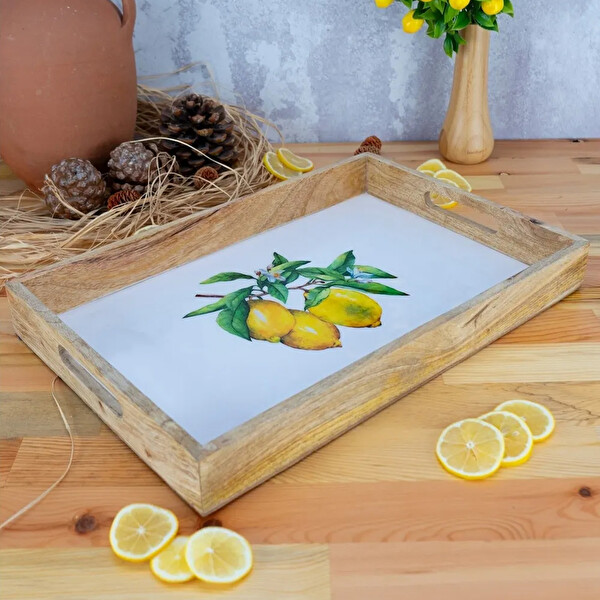 Bambum Kangura Limon Büyük Çay Tepsisi