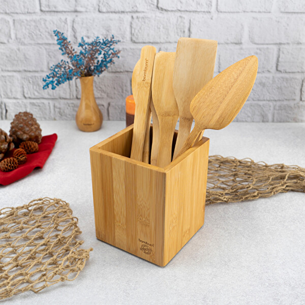 Bambum Miccho Dönen Kaşıklık Kare