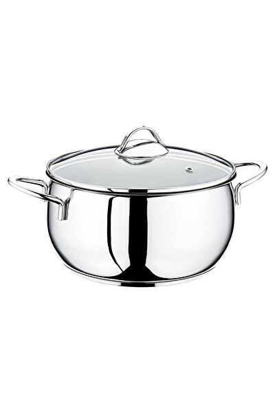 OMS 2060 2 Parça Paslanmaz Çelik 24x14 CM - 5.70 L Tencere
