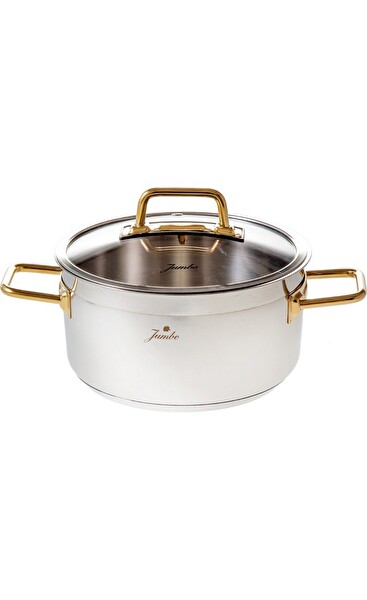 Jumbo Modena 8 Parça Titanyum Gold Tencere Seti