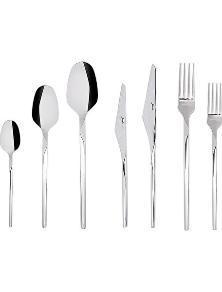 Jumbo Quartz 84 Parça 12 Kişilik Çatal Kaşık Bıçak Seti 5100