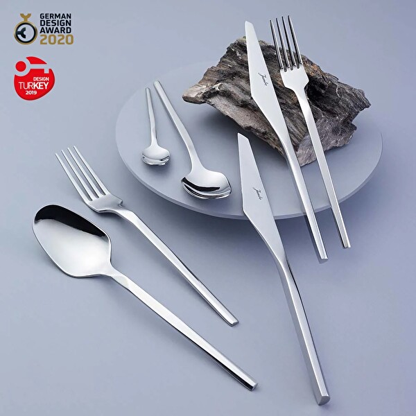 Jumbo Quartz 84 Parça 12 Kişilik Çatal Kaşık Bıçak Seti 5100