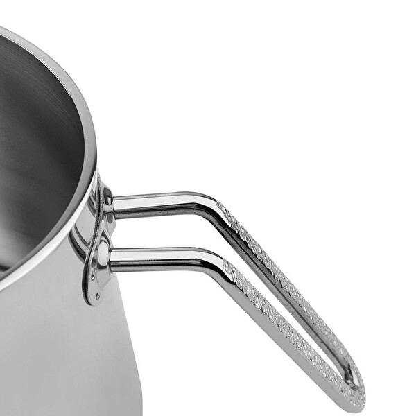 Nehir Alya Mini Çelik Çaydanlık Takımı