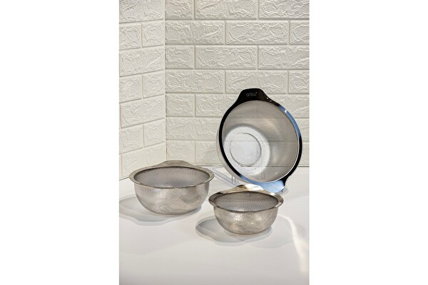 Arow Paslanmaz Çelik 24 CM Süzgeç D-866