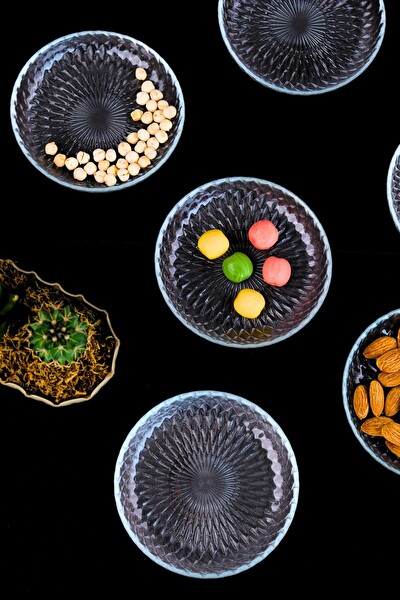 Tabak Evi Aden 2493 Kahvaltılık Eğimli 12 CM 6'lı Cam Kase