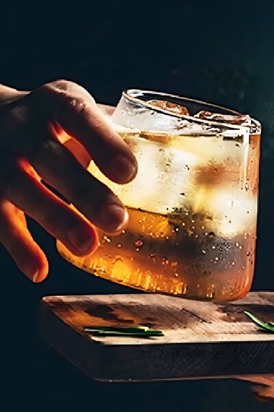 Mithra Life Isı Dayanıklı 400 ML Kahve Meşrubat Viski Kokteyl Sunum Bardağı MIT1144