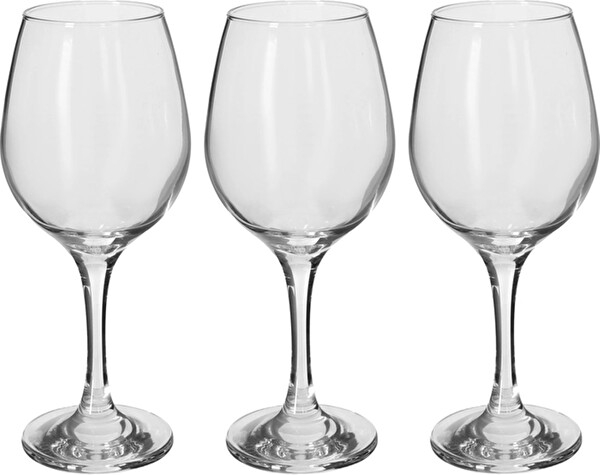 Paşabahçe Amber Şarap Kadehi 365cc 6x20 CM 3'lü - 440265