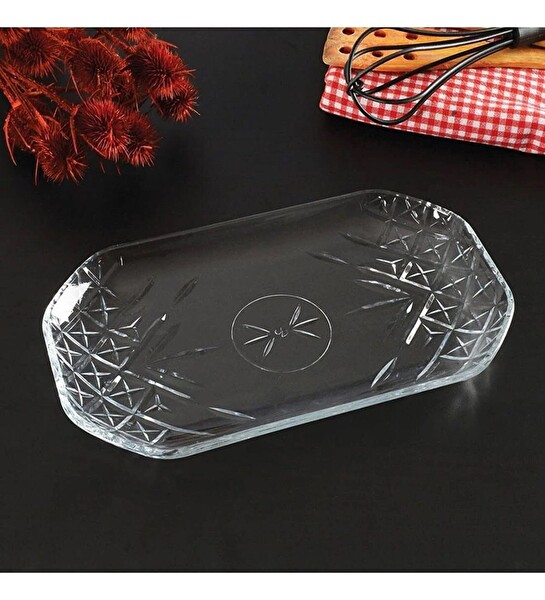 Paşabahçe Timeless Servis Sunum Tabağı 30x18 CM Tekli - 54188