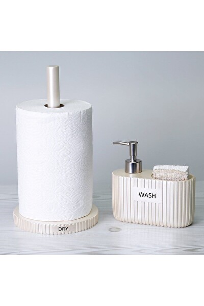 By Selim Grooved Kağıt Havluluk - İnci